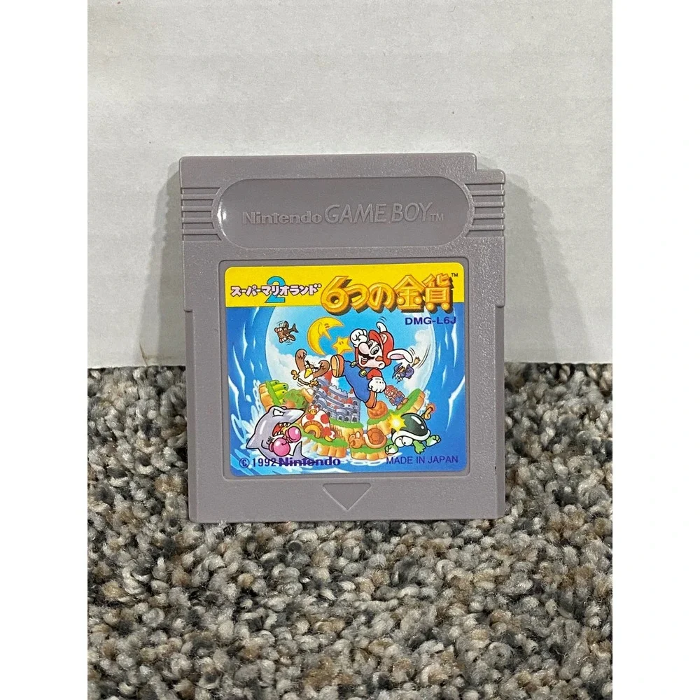 Nintendo Super Mario Land 2 6 Golden Coins Game Boy Japanese DMG-L6J